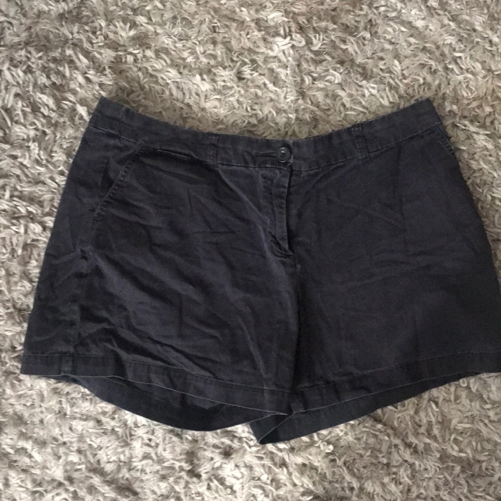 Crown and Ivy black shorts. Sz 16. 5”inseam. EUC